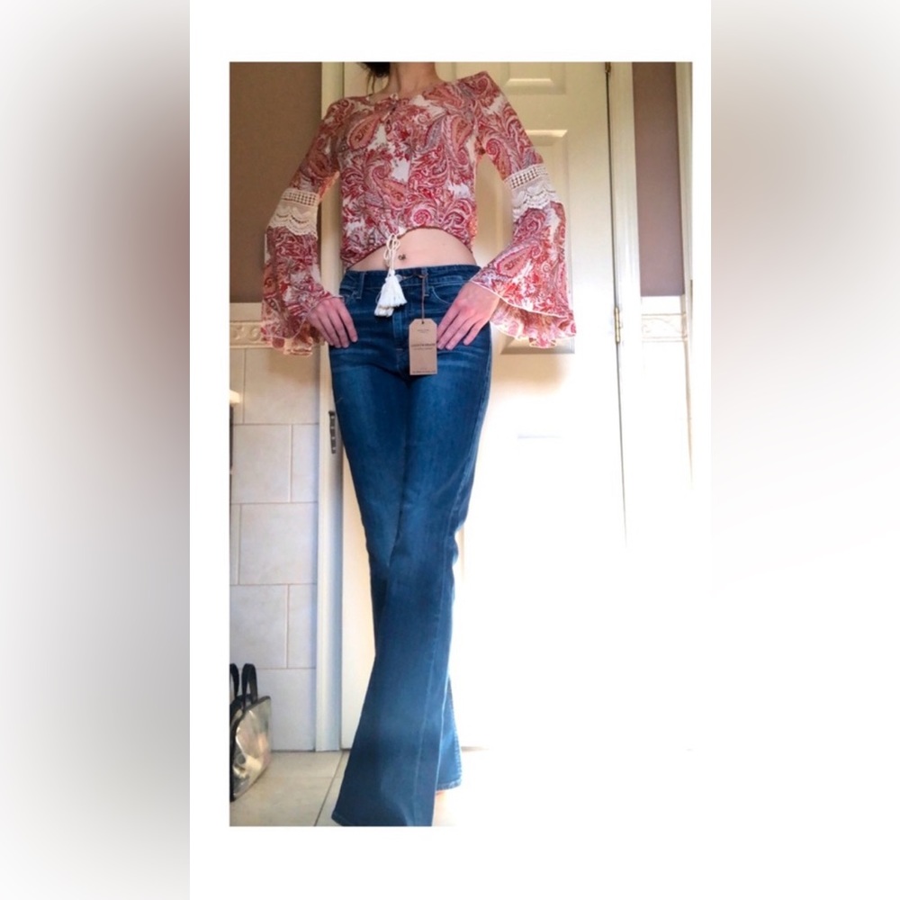 Lucky Brand Jeans High Rise Flares New